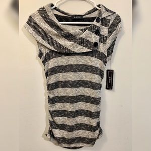 SOLD Striped Blouse
